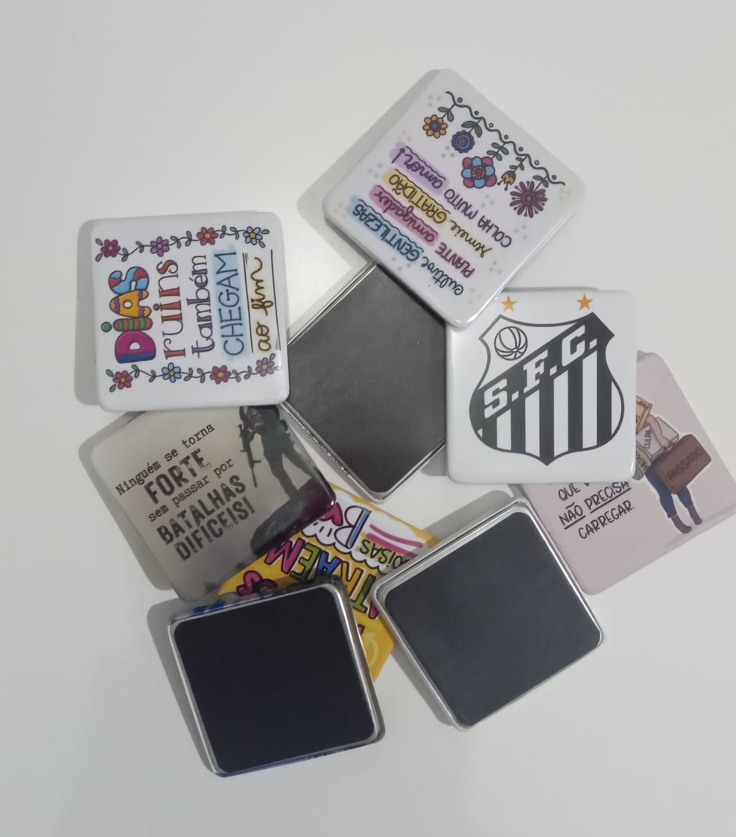 1 Ímã de Geladeira Personalizado - 5x5 cm