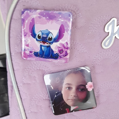 Personalize sua mochila com nosso broches personalizados