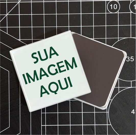 1 Ímã de Geladeira Personalizado - 5x5 cm