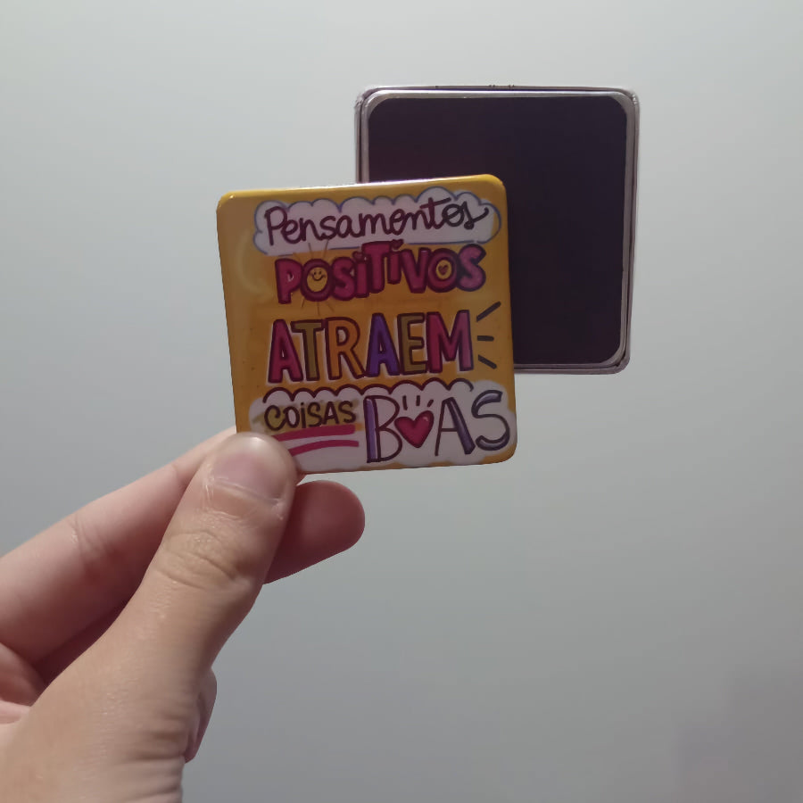 1 Ímã de Geladeira Personalizado - 5x5 cm