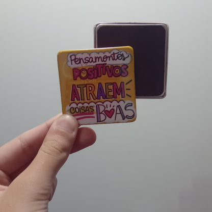 1 Ímã de Geladeira Personalizado - 5x5 cm